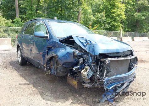 2017 Chevrolet Equinox Lt из США, поврежденный, VIN 2GNALCEK4H6154115